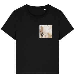 Small abstract beige